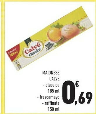 Conad Calvè Maionese Classica offerta