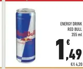 Conad Red bull Energy Drink 355 G(ml) offerta