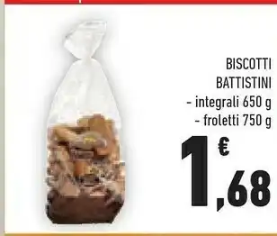 Conad Forno Battistini - Biscotti Froletti 750 G(ml) offerta