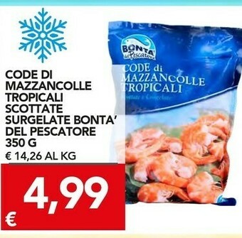 TuoDi Bonta Del Pescatore Code Di Mazzancolle Tropicali offerta