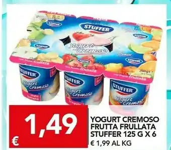 TuoDi Stuffer Yogurt Cremoso Frutta Frullata offerta