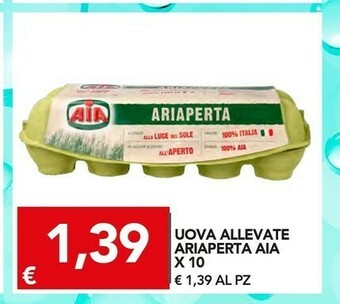 TuoDi Aia Uova Allevate Ariaperta offerta