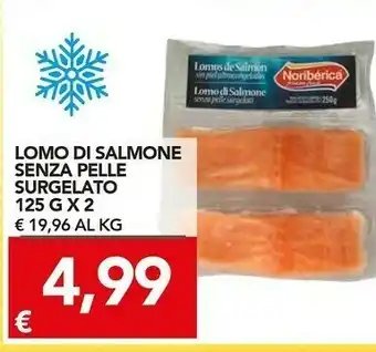 TuoDi Noriberica Lomo Di Salmone Senza Pelle Surgelato offerta