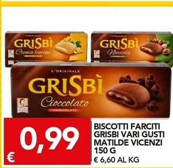 TuoDi Grisbi Biscotti Farciti offerta