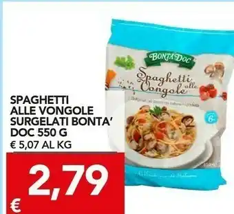 TuoDi Bontà doc Spaghetti Alle Vongole Surgelati offerta