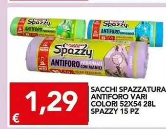 Domopak Spazzy Antiforo Sacchi
