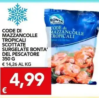 TuoDi Bonta Del Pescatore Code Di Mazzancolle Tropicali offerta