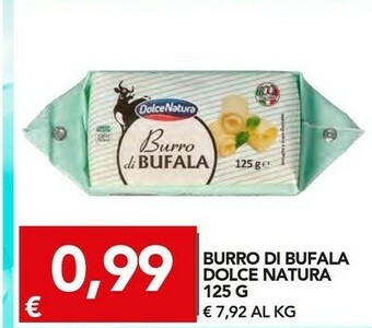 Dolce natura Burro Di Bufala 125 G(ml)
