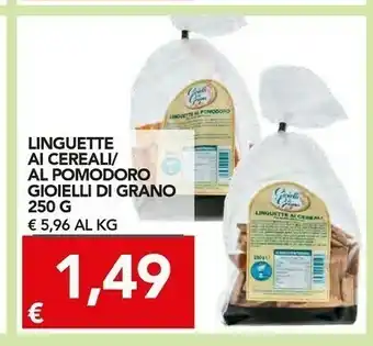 TuoDi Gioielli Di Grano Linguette Al Cereali Al Pomodoro offerta