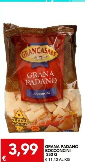 TuoDi Gran casale Grana Padano Bocconcini 350 G offerta