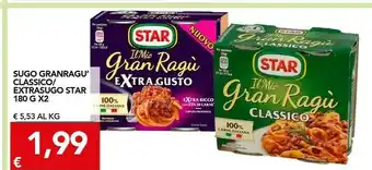 TuoDi Star Sugo Granragu Classico /extrasugo offerta
