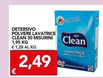 TuoDi Clean Detersivo Polvere Lavatrice offerta