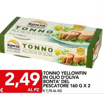 TuoDi Bontà Del Pescatore - Tonno All'Olio Di Oliva offerta