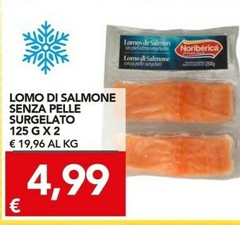 TuoDi Noriberica Lomo Di Salmone Senza Pelle Surgelato offerta