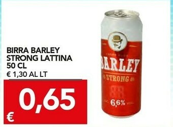 TuoDi Barley Birra Strong Lattina offerta