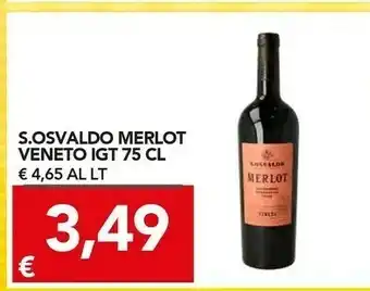 S. Osvaldo Merlot Veneto IGT