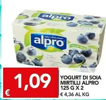 TuoDi Alpro Yogurt Di Soia Mirtilli offerta