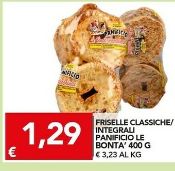 Panificio Le Bonta Friselle Classiche Integrali