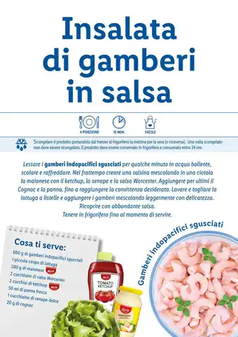 Insalata di gamberi in salsa