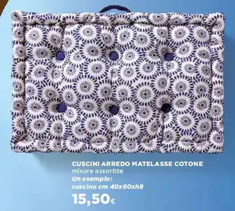 Cuscini Arredo Matelasse Cotone