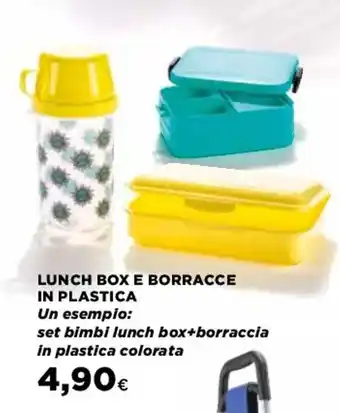 Lunch Box e Borracce in Plastica