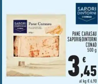 Conad Sapori&Dintorni Conad Pane Carasau 500 g offerta