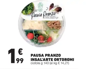 Insal'Arte Ortoromi Pausa Pranzo 140g