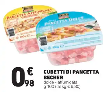 Becher Cubetti di Pancetta 100g