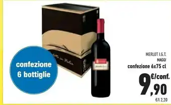 Conad Maggi Merlot Igt offerta