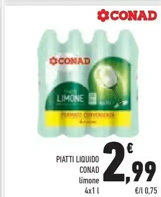 Conad Conad Piatti Liquido offerta