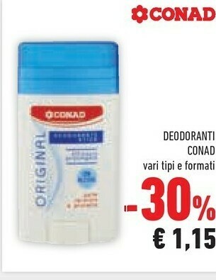 Conad Conad Deodoranti offerta