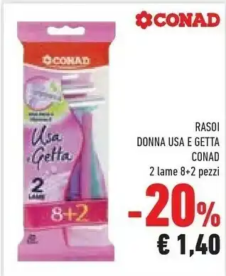 Conad Conad Rasoi Donna Usa E Getta offerta