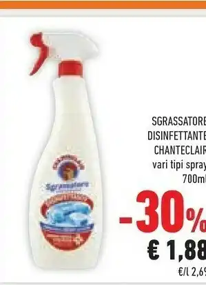 Conad Chanteclair Sgrassatore Disifettante offerta