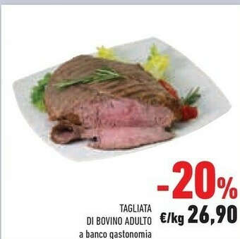 Conad Superstore Tagliata Di Bovino Adulto offerta