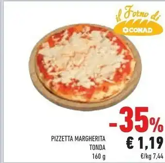 Conad Superstore Pizza Margherita Tonda offerta