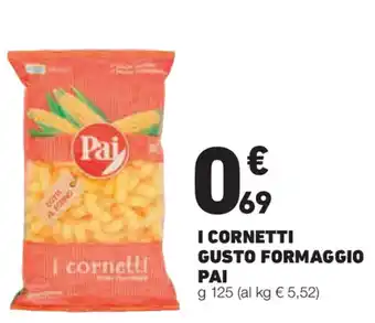 Eurospesa Pai I Cornetti Gusto Formaggio 125g offerta