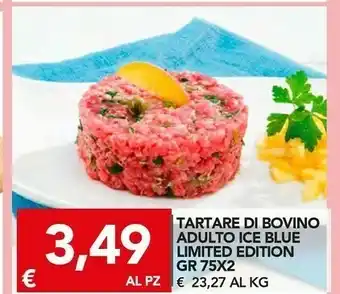 TuoDi Tartare Di Bovino Adulto Ice Blue Limited Edition offerta
