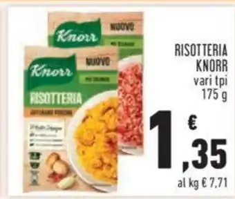 Conad Knorr Risotteria vari tipi 175 g offerta