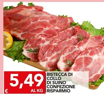 TuoDi Bistecca Di Colla Di Suino offerta
