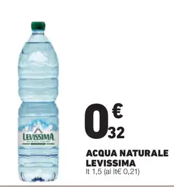 Levissima Acqua Naturale 1,5lt.