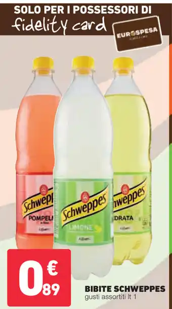 Schweppes Bibite 1lt