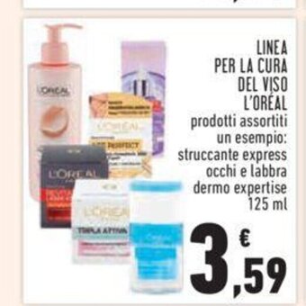 Conad Linea Per La Cura Del Viso L'Oreal 125 ml offerta