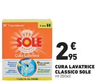 Eurospesa Sole Cura Lavatrice Classico 250ml x 2 offerta