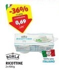 ALDI Bonlà ricottine offerta