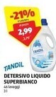 ALDI Tandil detersivo liquido superbianco offerta