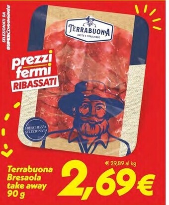 Iper Super Conveniente Terrabuona bresaola take away offerta