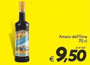 Iper Super Conveniente Amaro dell'etna 70 cl offerta