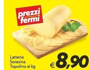 Iper Super Conveniente Latteria soresina topolino offerta
