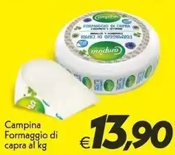 Iper Super Conveniente Campina formaggio di capra offerta