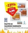 ALDI Filetto di salmone marinato offerta